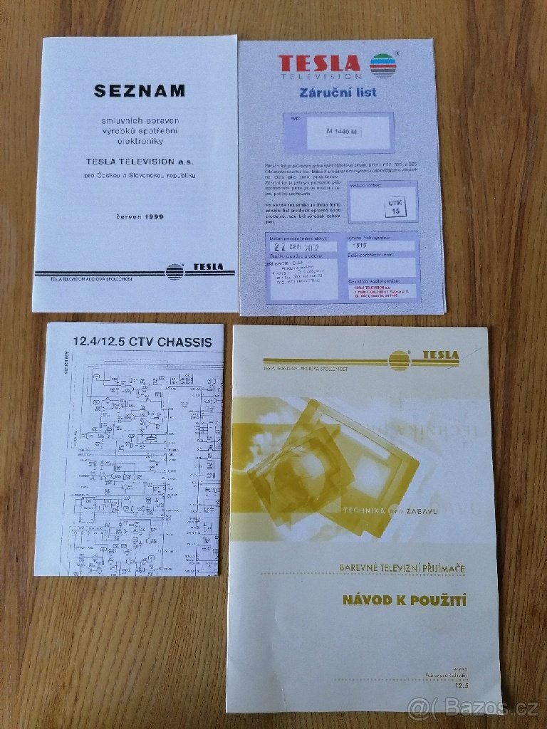 Návody k použití na Retro výrobky - 8