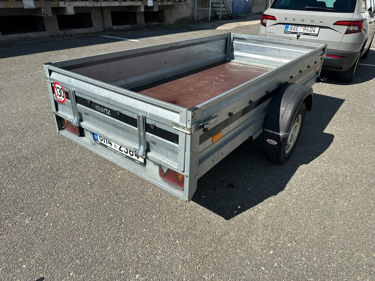 Přívěs Martz 265x125cm Premium - listová péra - 8