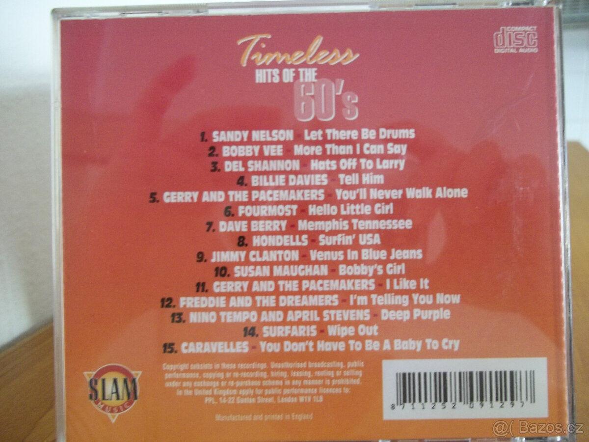 CD - Timeless Hits of The 60s - 8