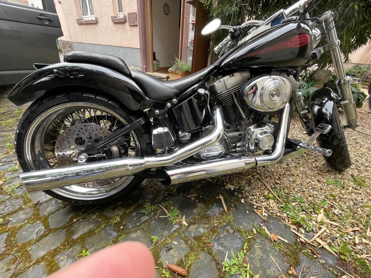 Harley Davidson Fat Boy - Přestavba zadního kola - 8