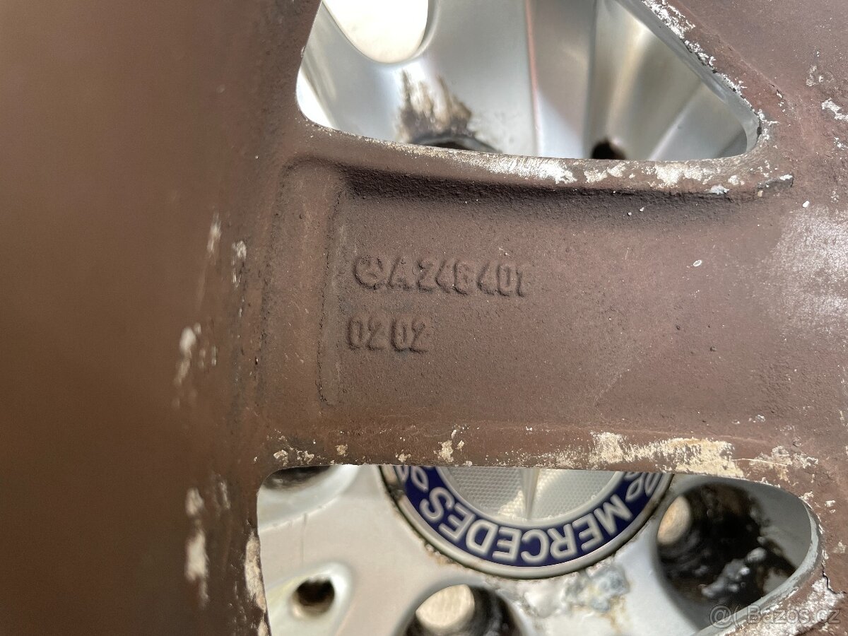 Mercedes-Benz W246 B sada zimní kola 205/55R16 - 8