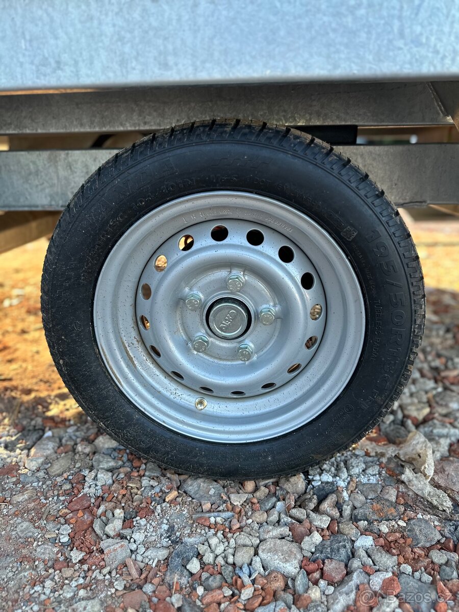 Přívěs Gewe P3500 F/3, Jednostranný sklopný elektrický - 8