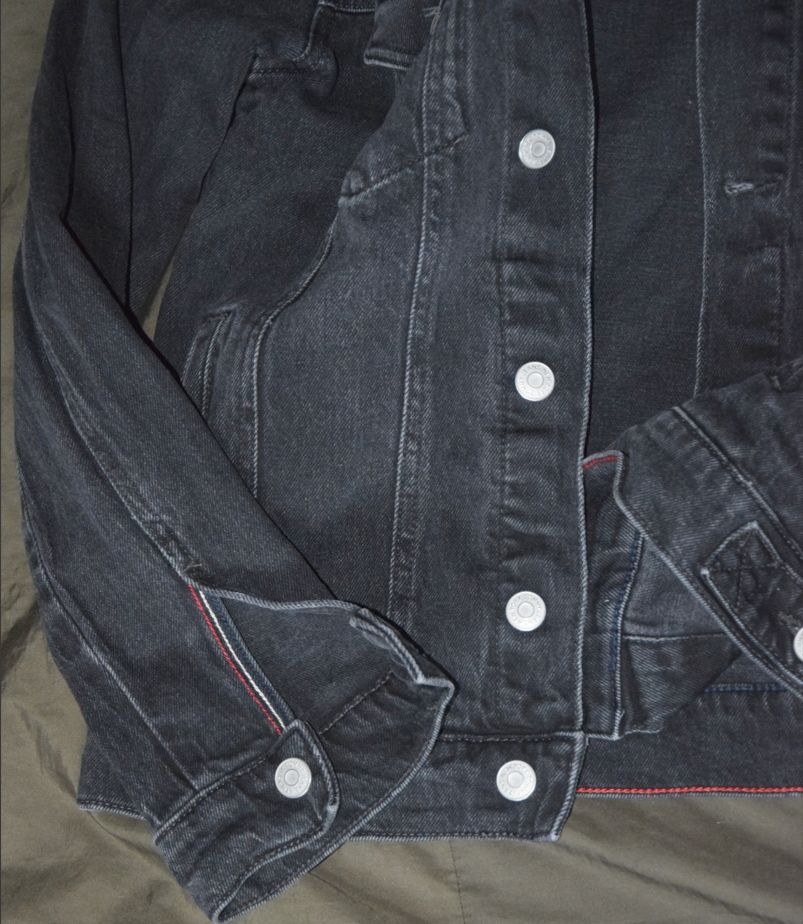 HILFIGER TOMMY Jeans - džíska, bunda ,velikost "M", NOVÁ - 8