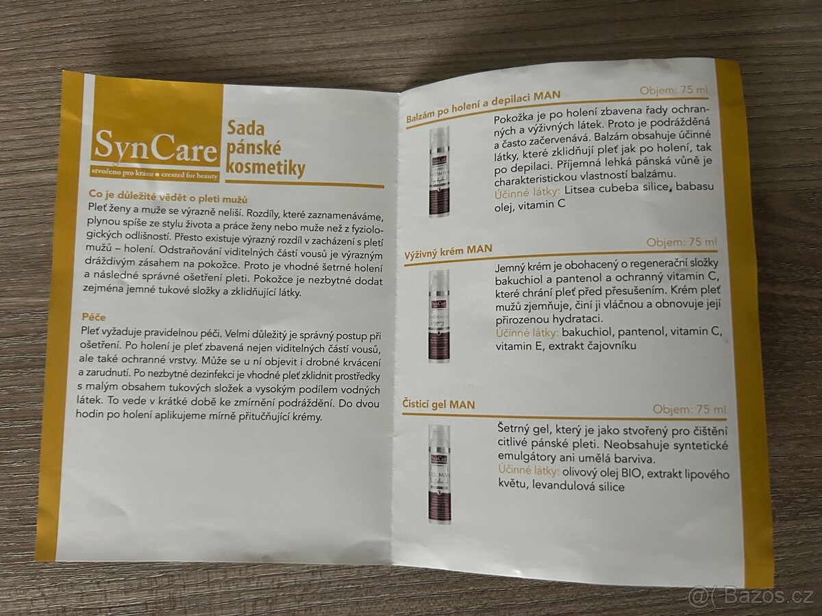 Sada pánské BIO kosmetiky SynCare - 8