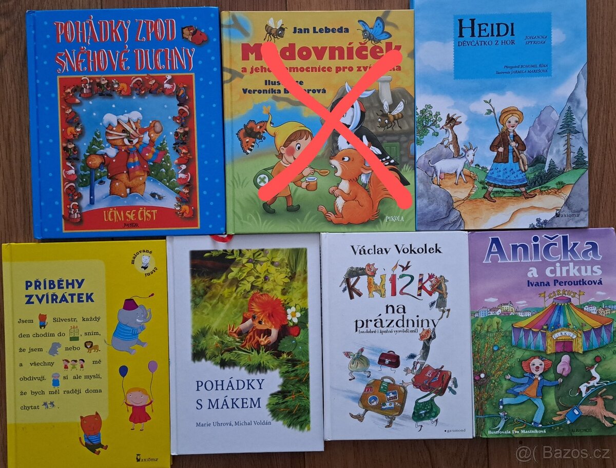 Pohádkové knížky - mix - 8