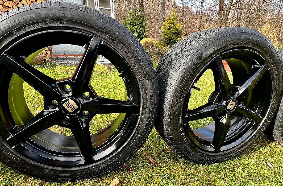 ALU ROVAL 7,5jx17ET46 + PNEU NOKIAN 225/45 R17 - 8