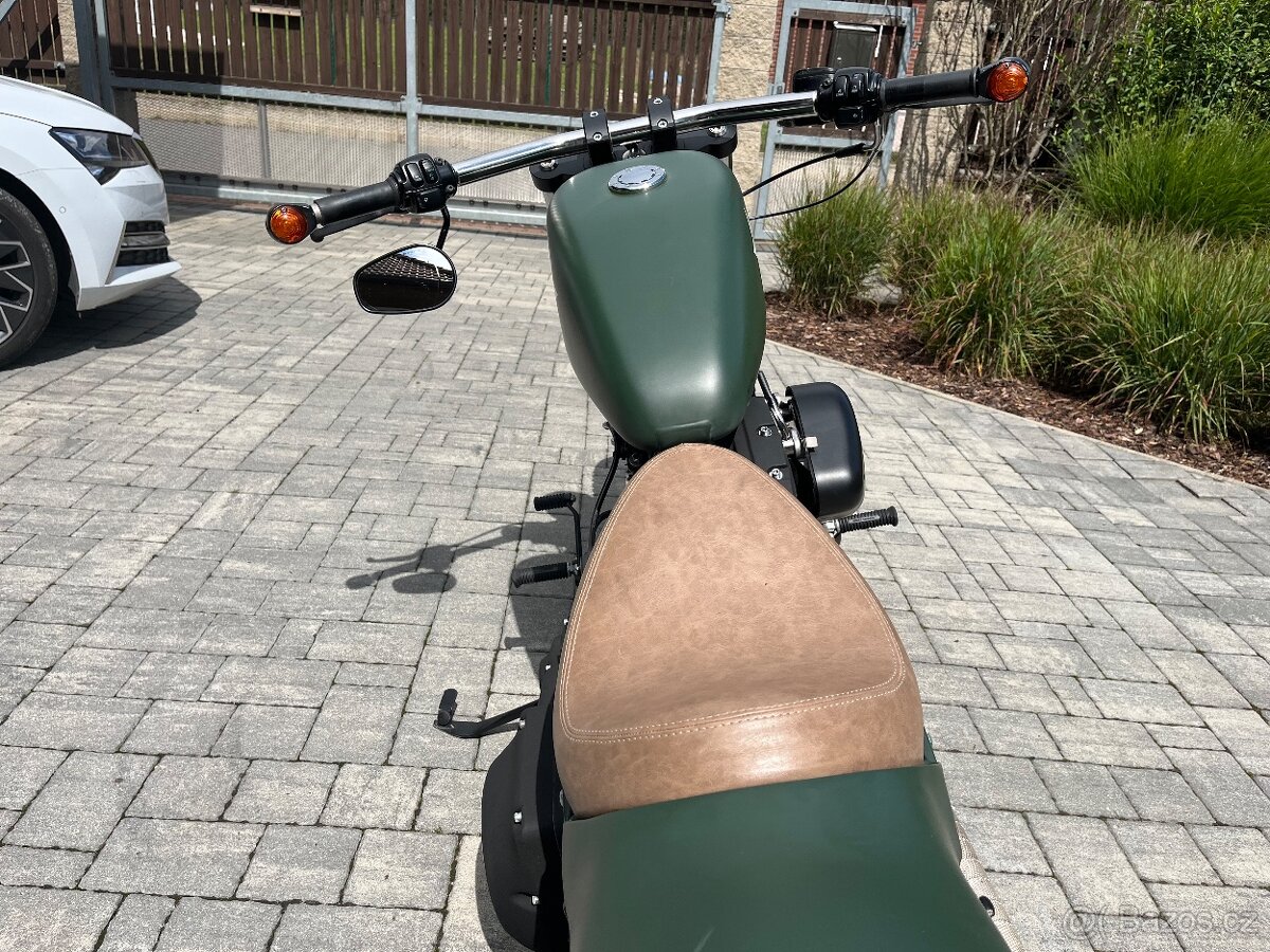 Unikátní stavba Harley Davidson fxstc Softail Custom - 8