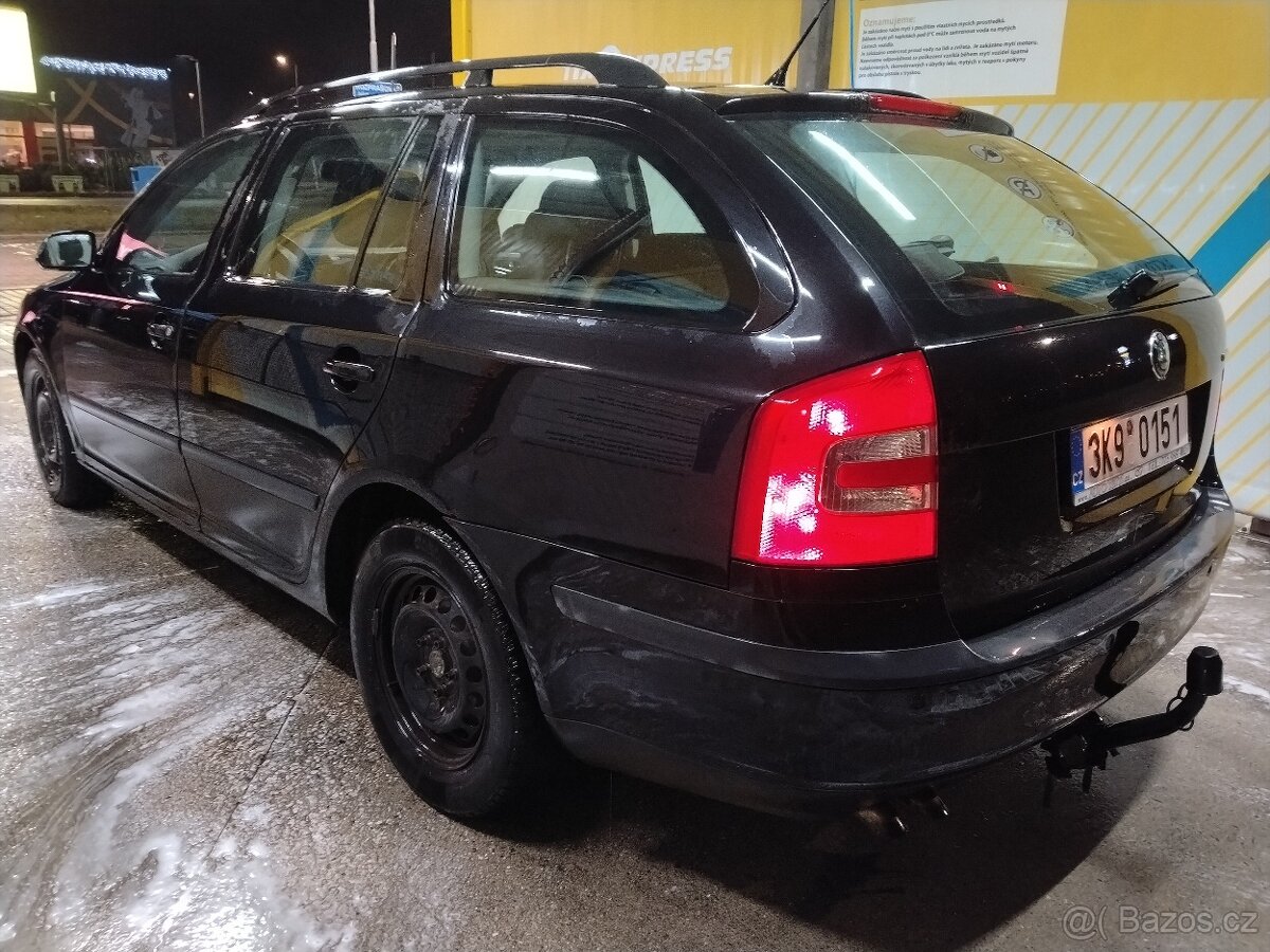 Prodám škoda Octavia 2.0tdi 103kw 6 kvalt STK 2026 rok 2006 - 8