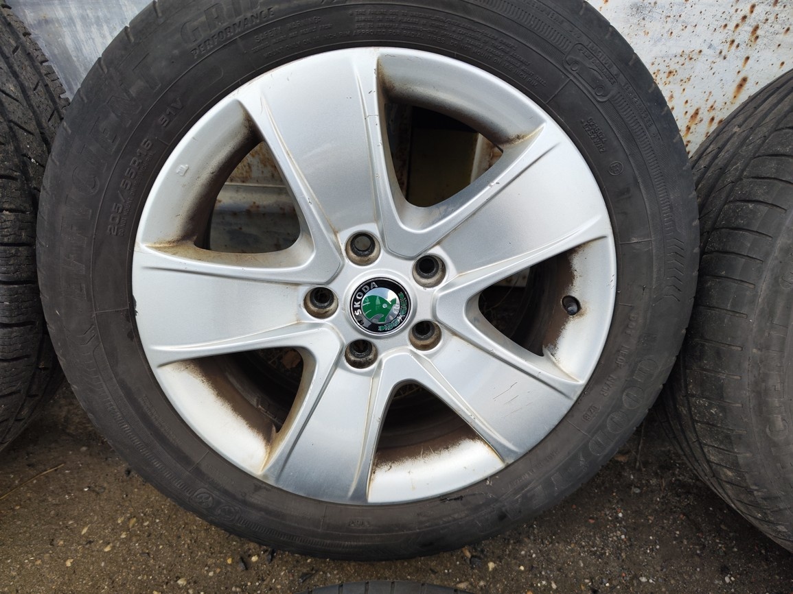16"letní alu sada Crateris 5x112 origo Škoda Octavia 2 Golf - 8