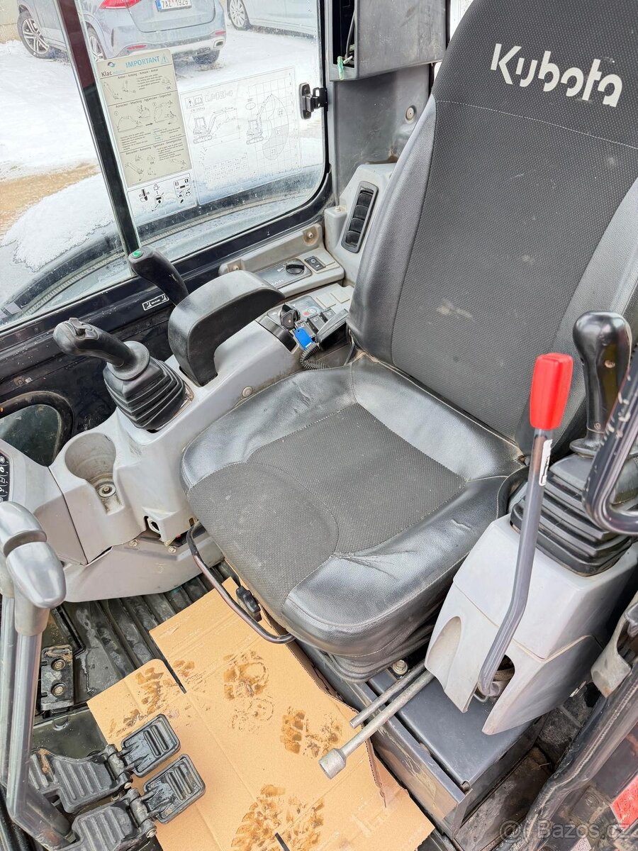 Pásový bagr KUBOTA U48-4 - 8
