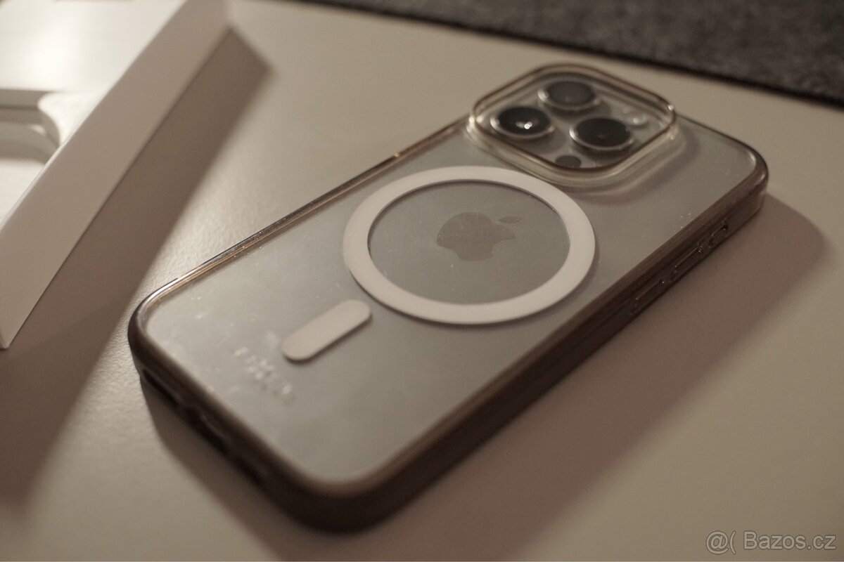 iPhone 15 Pro 128Gb Natural Titanium, TOP STAV - 8