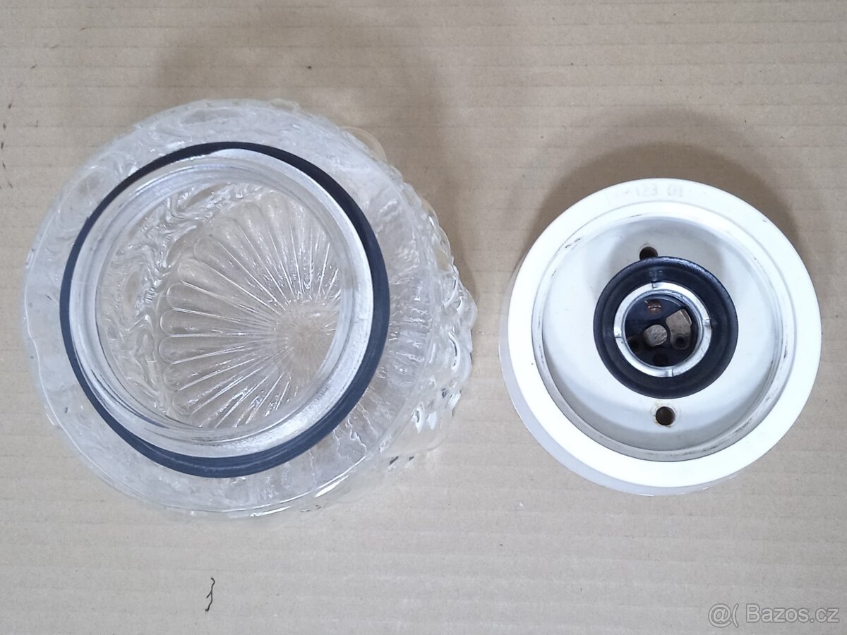 S35 - Bakelitové retro nástěnné / stropní světlo - 8