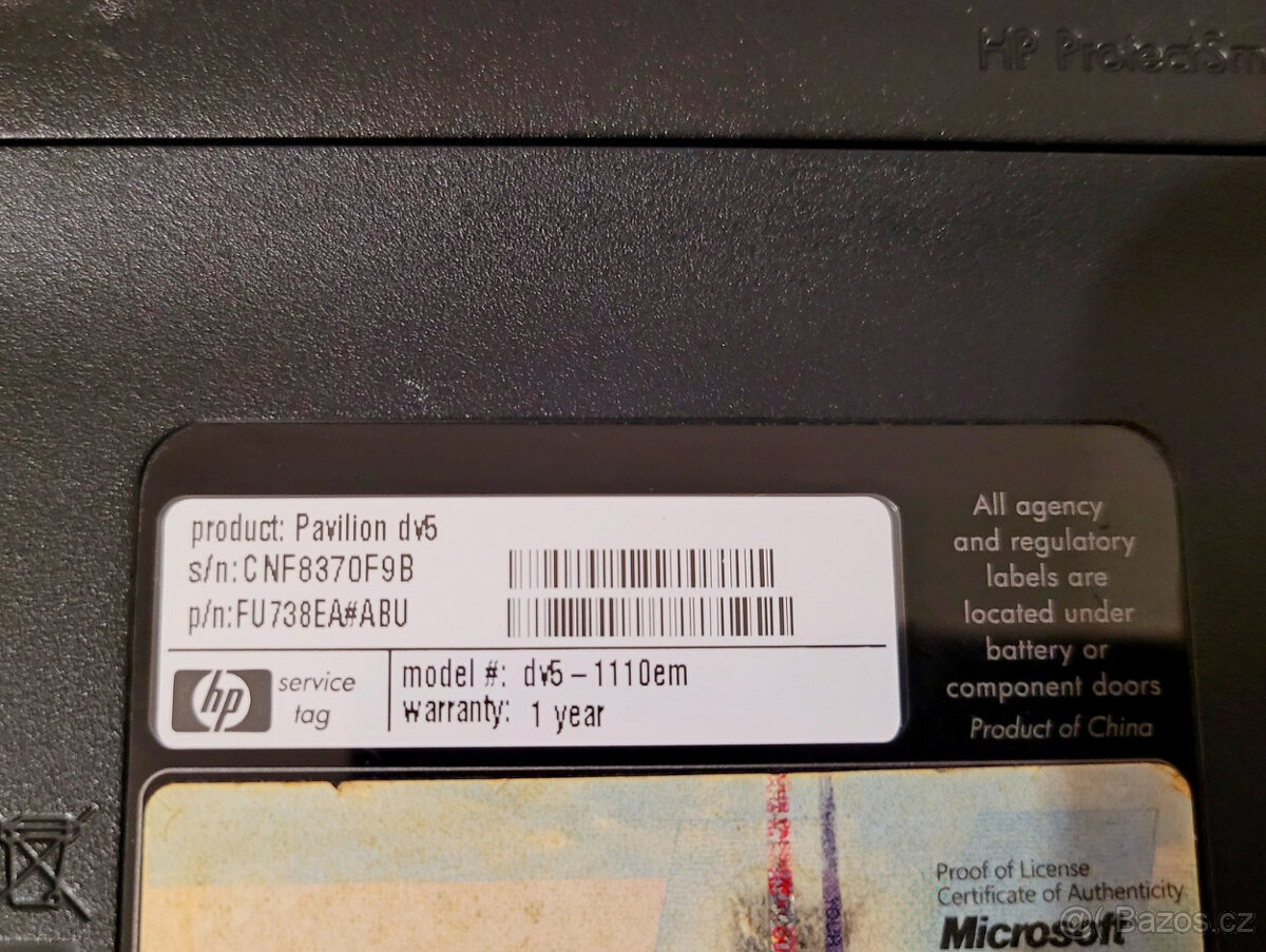 HP Pavilion DV5 - 8