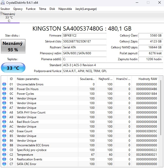 NTB-HP EliteBook 840 G3 nová baterie i5-6200U/ SSD 480GB - 8