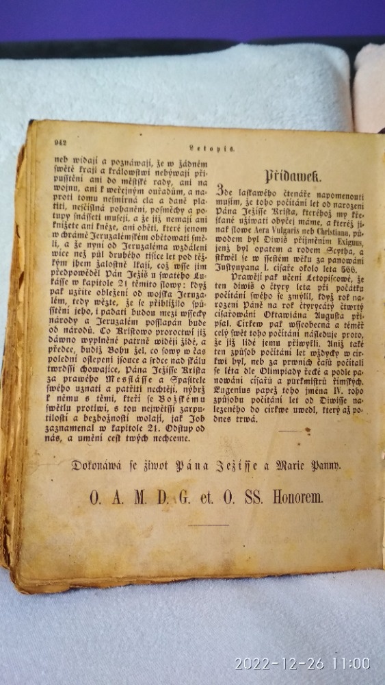 KNIHA - VELKÝ ŽÍVOT KRISTA... 168 let stará - 8