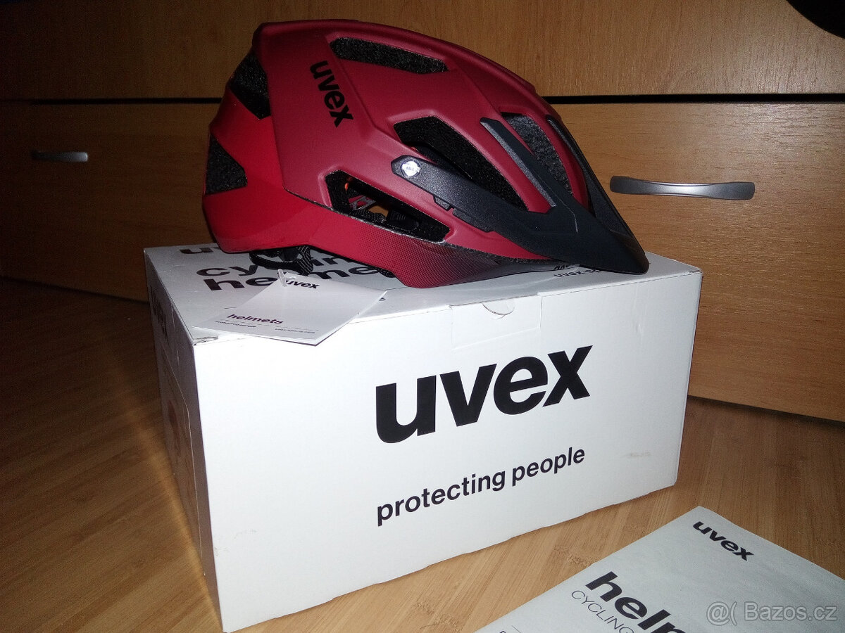Nová přilba Uvex Quatro CC, 56-61cm - 8