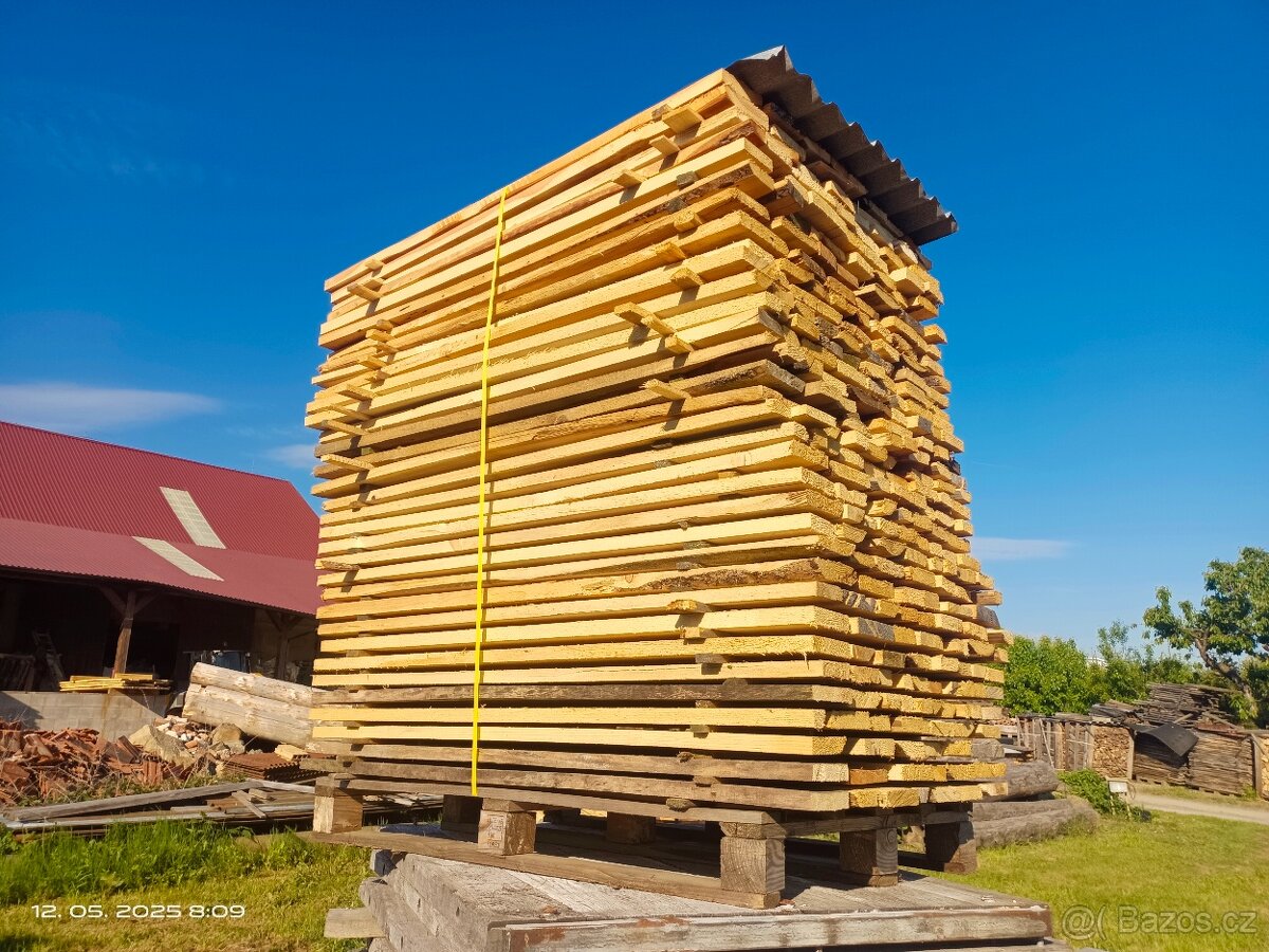 Prkna, latě, odřezky, kratiny - 8