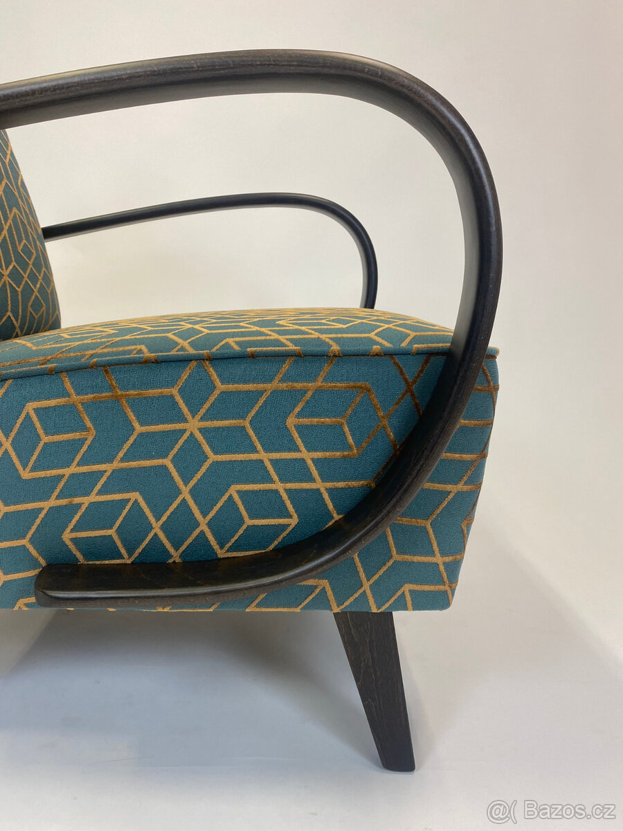 Luxusní křesla Halabala po kompletní renovaci 2ks - 8