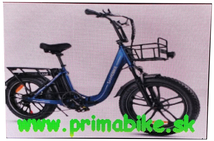 FULL COLOR světelná LED reklama obrazovka displej 96x64cm - 8