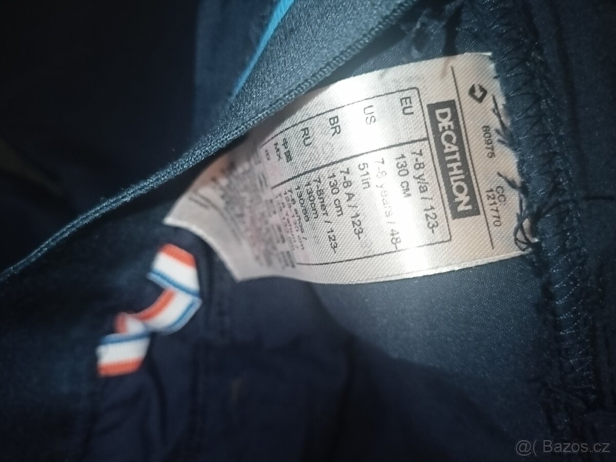 Detske kraťasy šortky vel 128 (7-8 let) TOP stav - 8