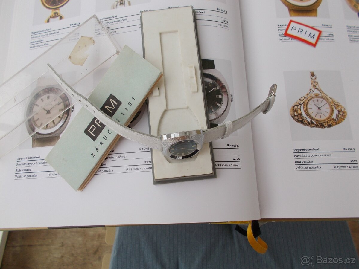 krasne damske trezor hodinky prim 1975 komplet nove - 8