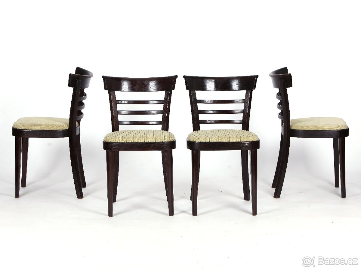 4x kvalitní jídelní židle THONET- - 8