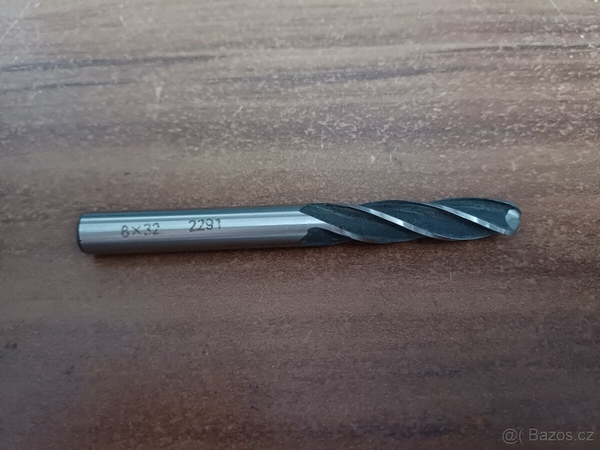 Frézy válcové s kulovým čelem pro kopírovací frézky - 8