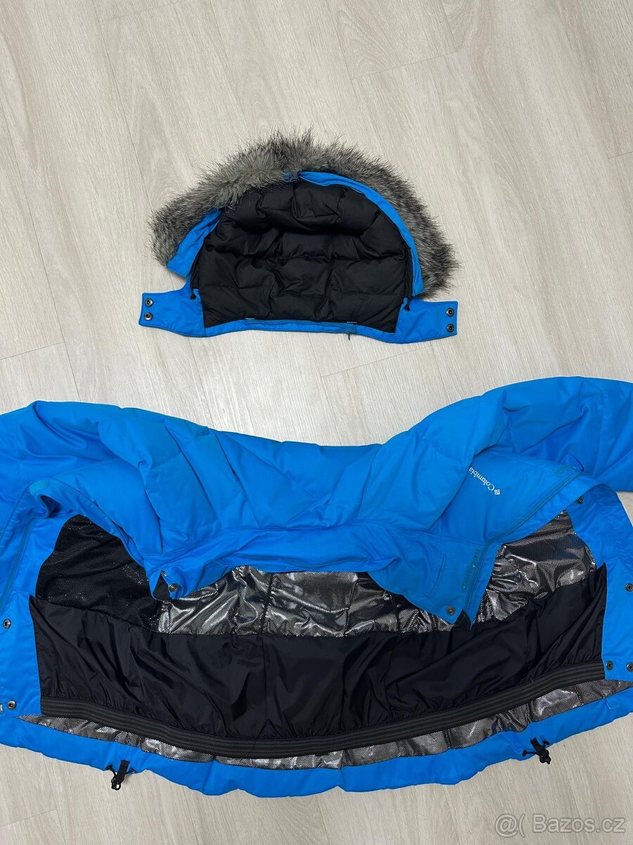 Dámská zimní lyžařská bunda COLUMBIA - péřová, vel. M - 8