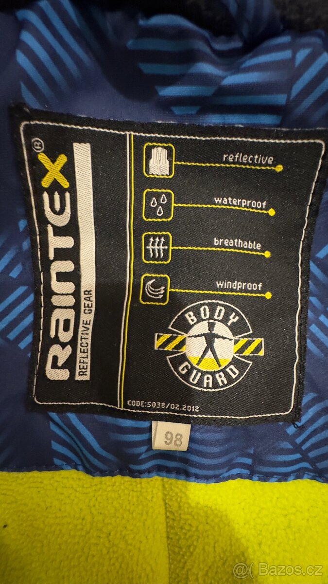 Dětská zimní bunda Raintex vel. 98 - 8