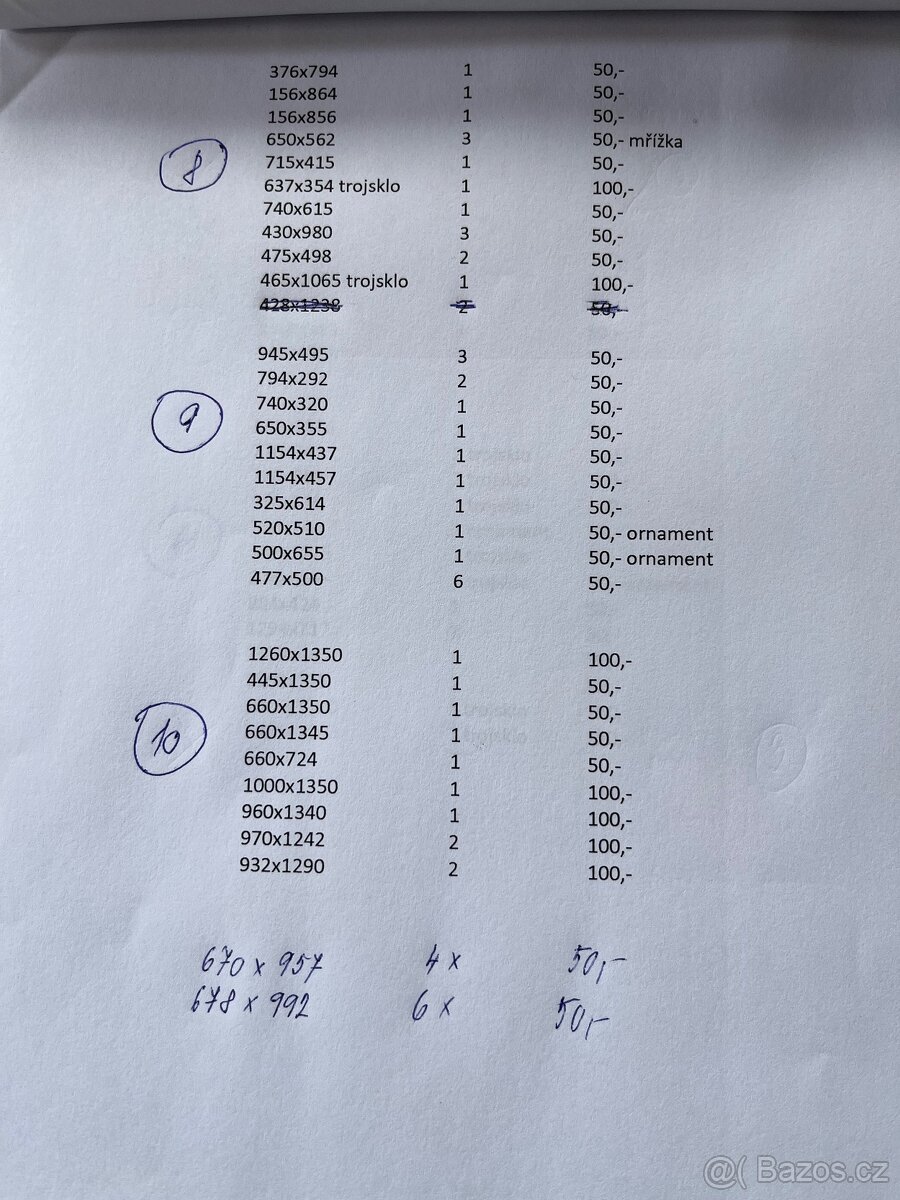 Izolační dvojskla a trojskla - 8