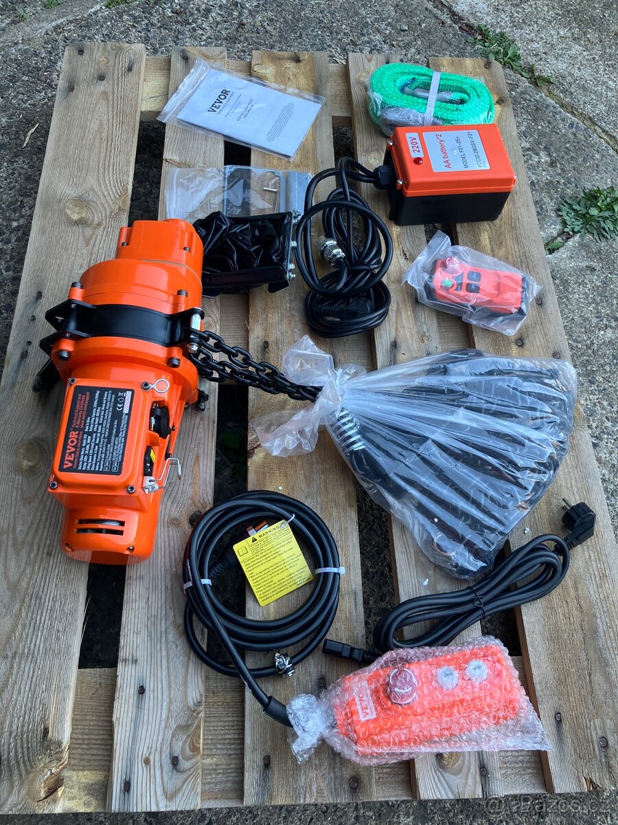 Elektrický řetězový kladkostroj 1000 Kg - 8