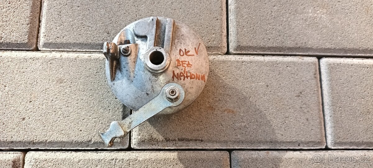 Babetta 210 - kompletní přední brzdový štít - 8