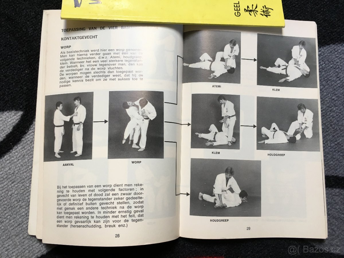 Sada 4 brožur o Ju-Jitsu plných obrázků a fotek - 8