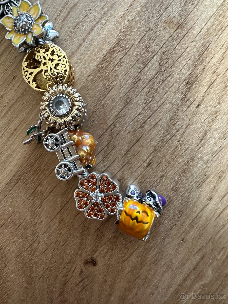 Podzimní / Halloween přívěsky na Pandora náramek - 8