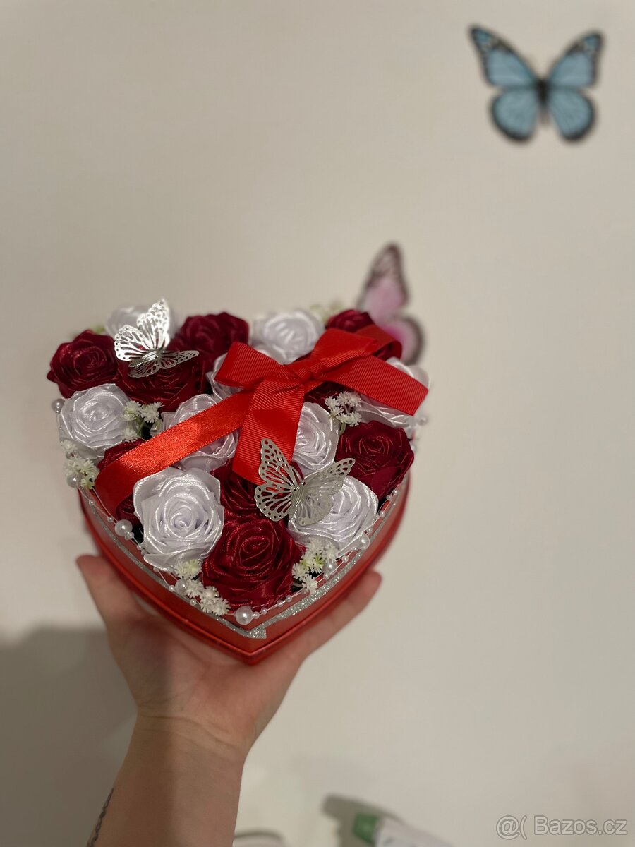 Růže ze stuh…🌹❤️ - 8