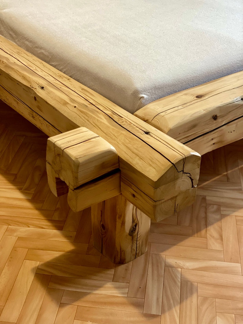 Rustikální postel Dažbog - 8