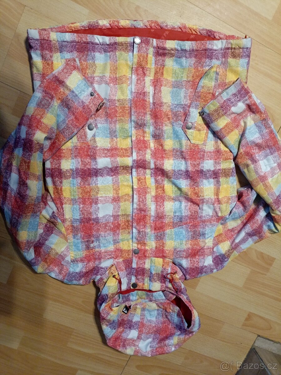 Lyžařská bunda kostkovaná - 8