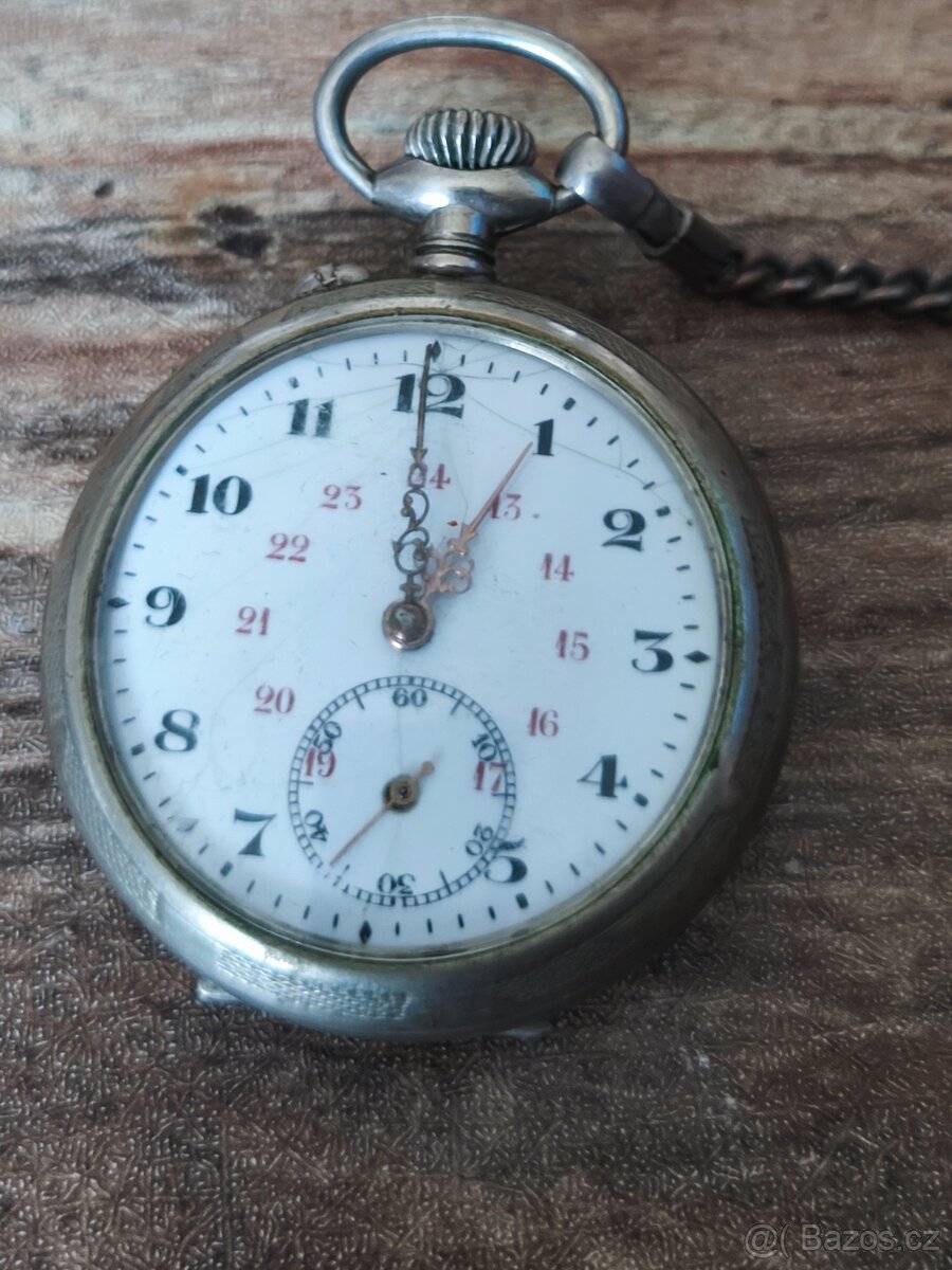 Staré kapesní hodinky. - 8
