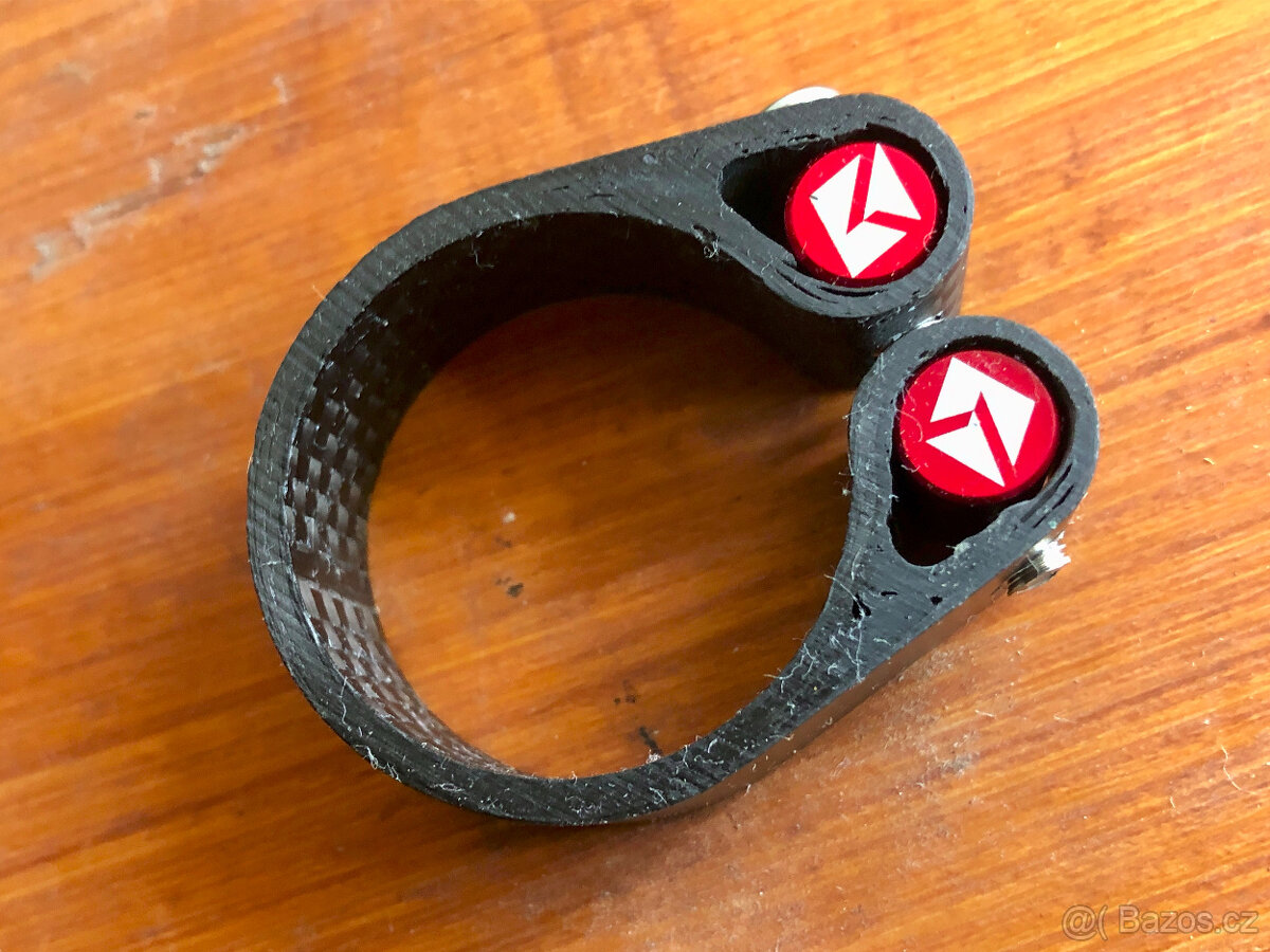 Karbonová objímka sedlové trubky 34.9 mm pro sedlovku 30.9 m - 8