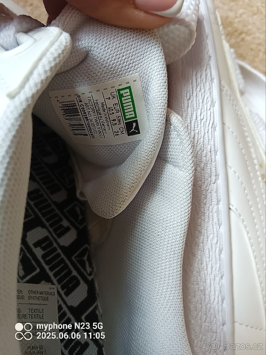 Tenisky zn."PUMA" vel."40,5" - 8