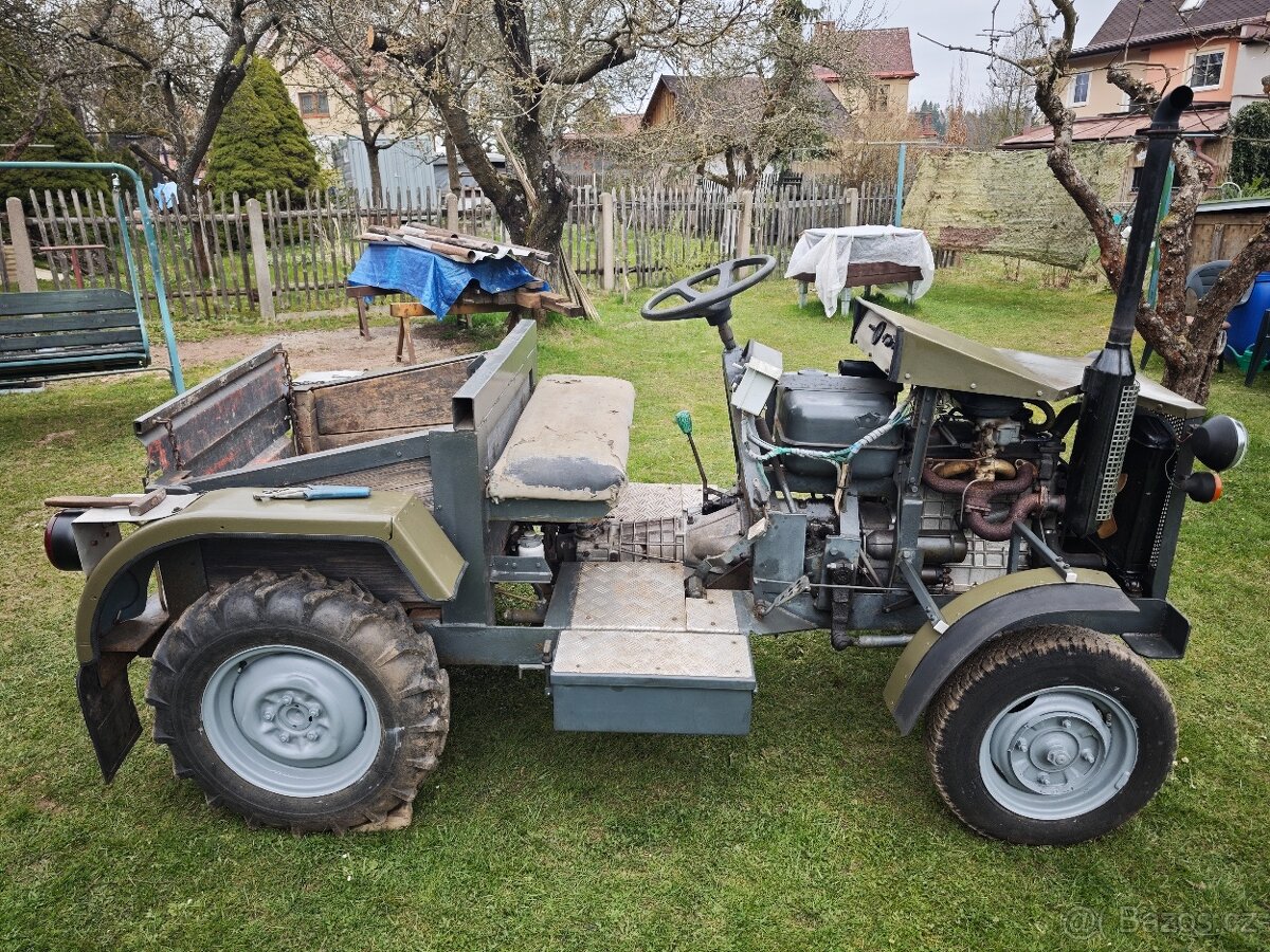 Prodám malotraktor domácí výroby. - 8