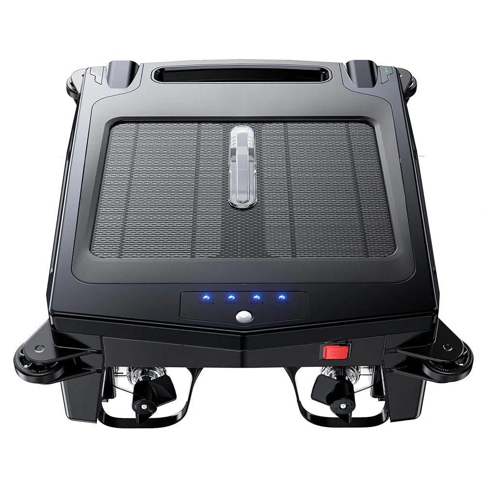 solární bazénový hladinový sběrač, skimmer robot - 8