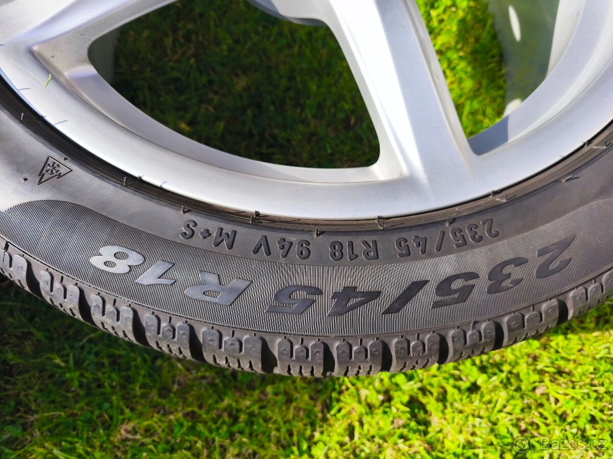 Originál dvourozměr Porsche r18 5x130 Boxster Cayman 981 - 8