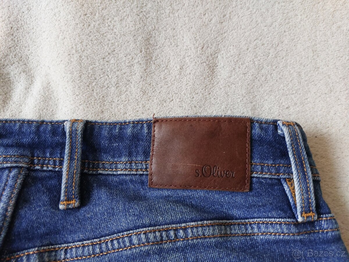 Pánské modré džíny s.Oliver W29/L32 slim fit - 8