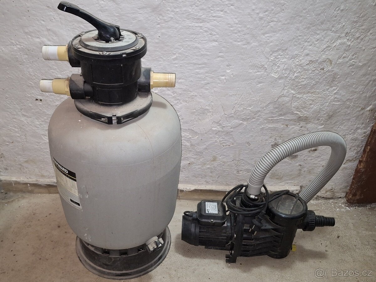 Písková filtrace Hayward Pro S166TM02 + čerpadlo - 8