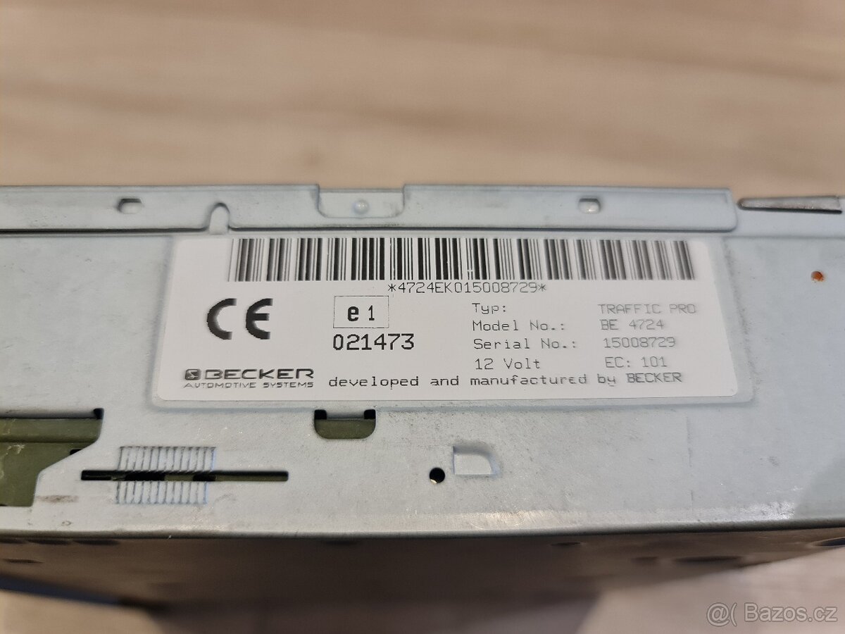 Autorádio Becker Traffic Pro - 8