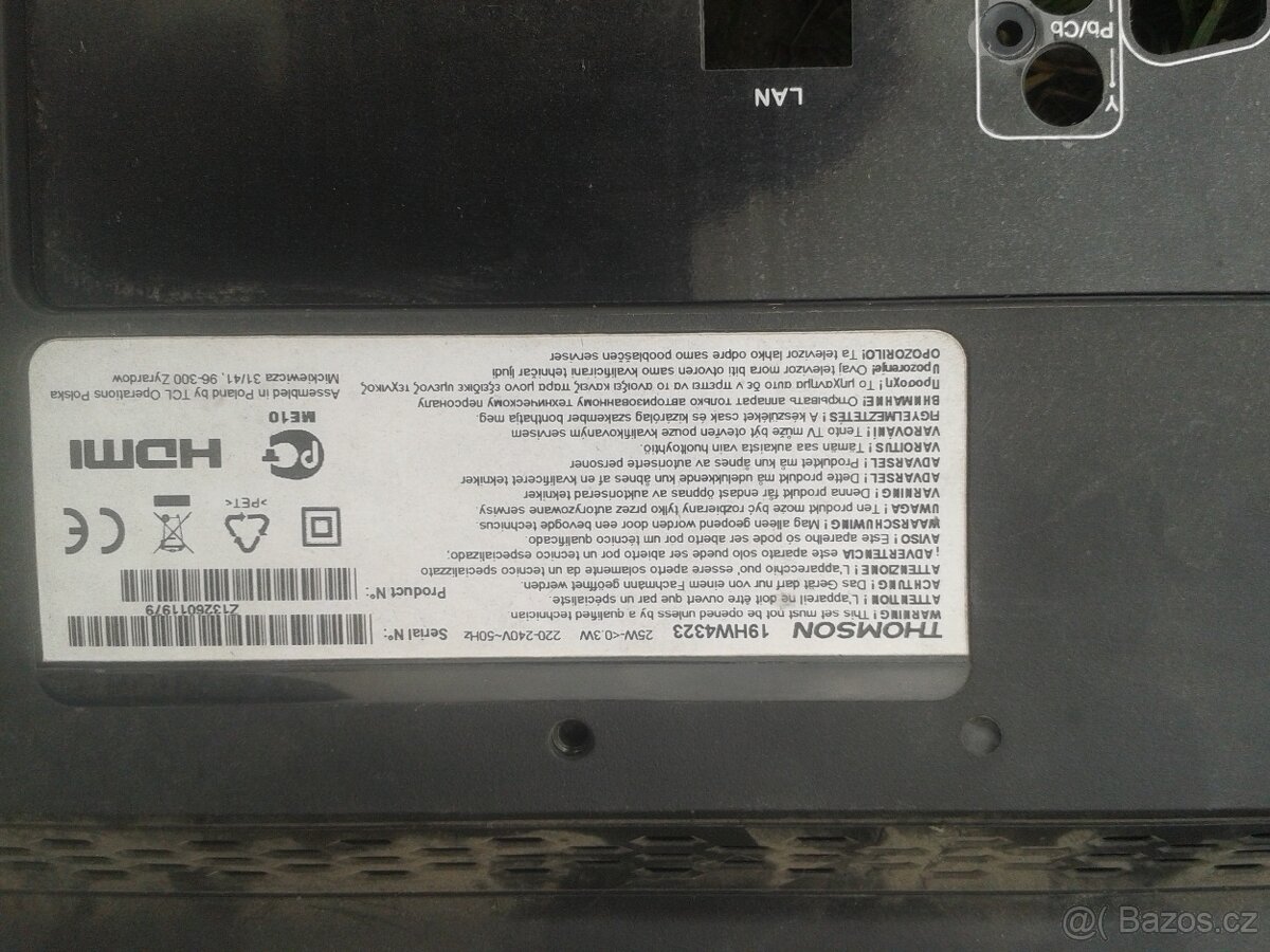 Finlux 32-FHC-4660 JVC LT-55VU63L Thomson 19HW4323 - 8