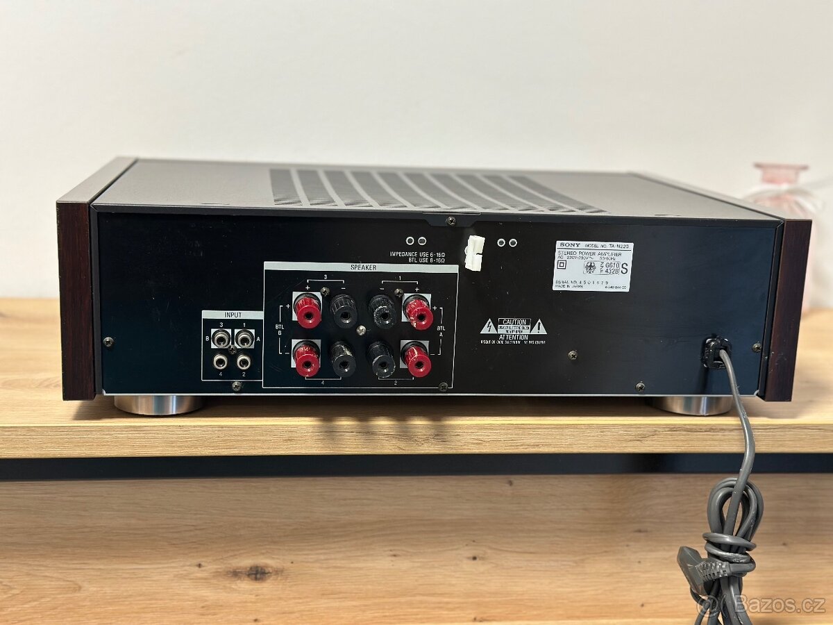 SONY TA-N220 VÝBORNÝ KONCOVÝ STEREO ZESILOVAČ 3 - 8