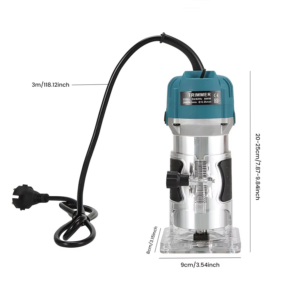 Elektrická fréza na dřevo 800 W - 8