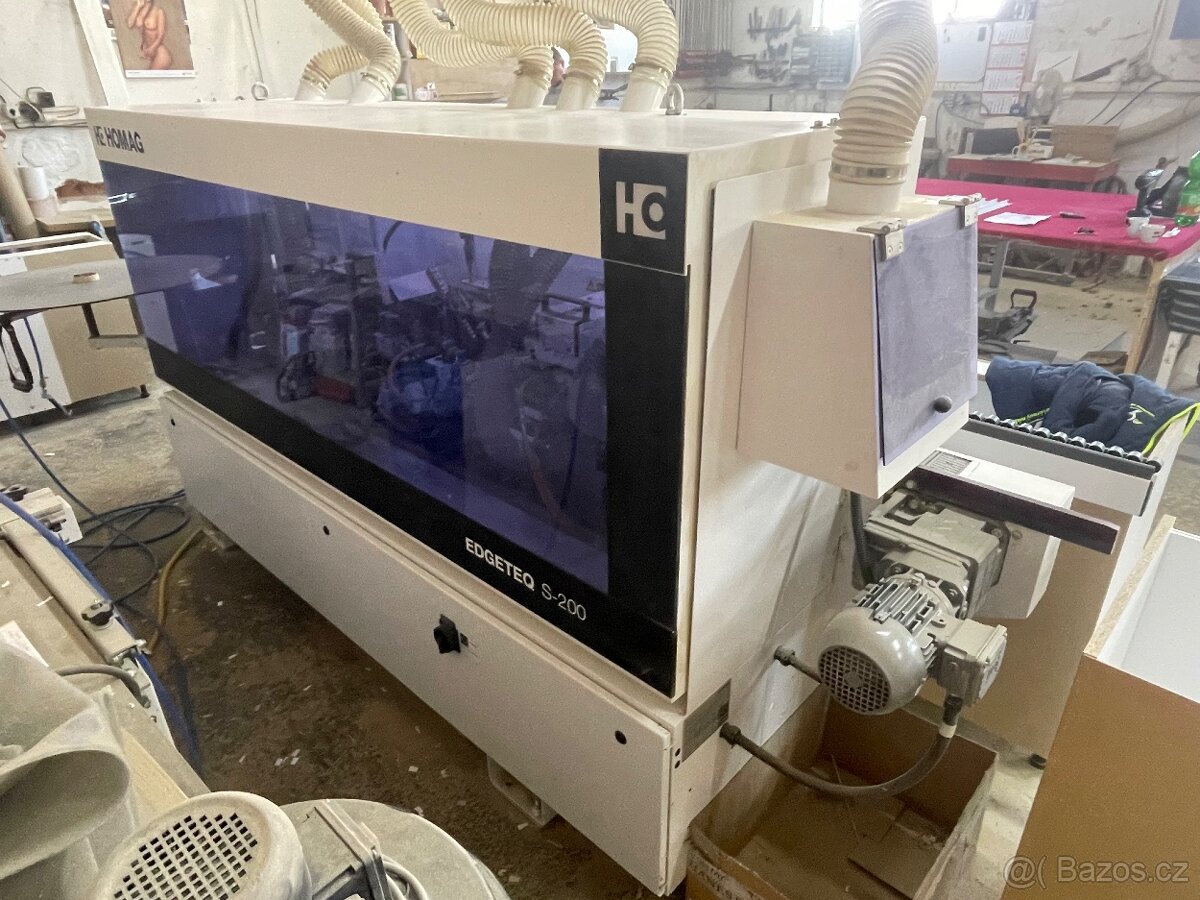 HOMAG EDGETEQ S-200 – olepovačka hrán – predfréz, kapovanie, - 8